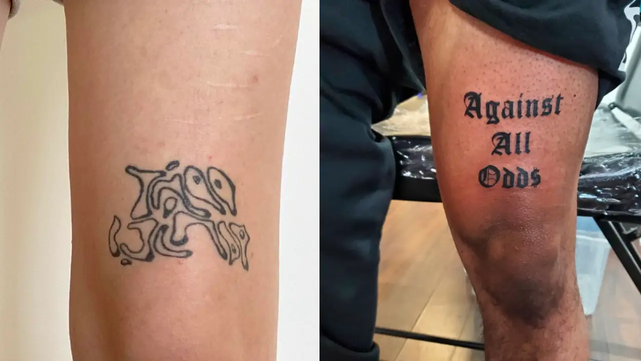 15 Above Knee Tattoos: Ultimate Design Ideas