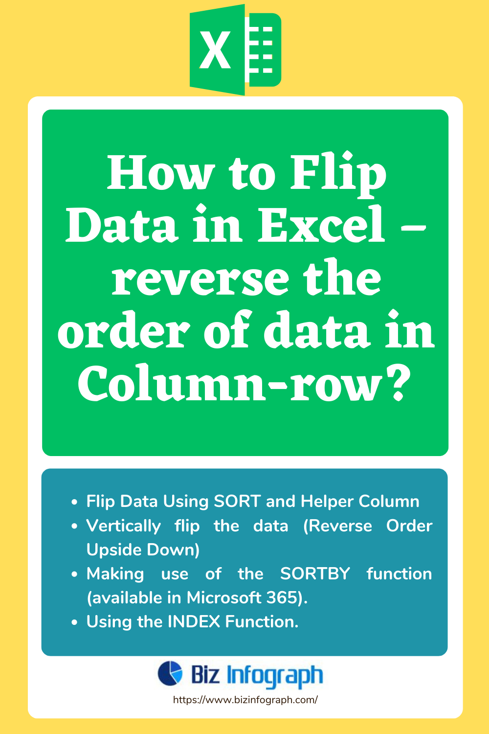 How To Flip Data In Excel Reverse The Order Of Data In Column Row How To Flip Data In Excel Reverse The Order Of Data In Column Row