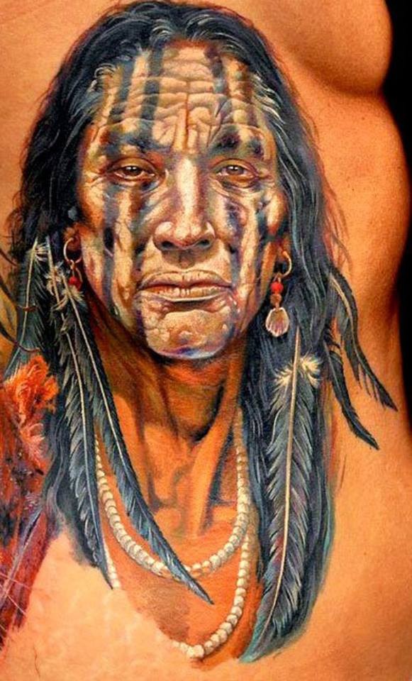 Indian Warrior Tattoo Designs