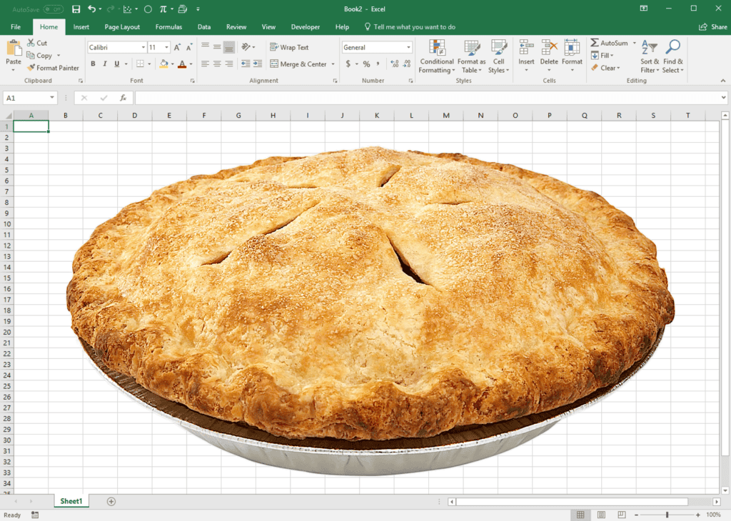 Pi In Excel