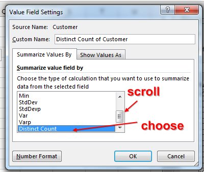 Show Distinct Count In Data Model Pivot Tables Excel Pivot Tables Show Distinct Count In Data Model Pivot Tables Excel Pivot Tables